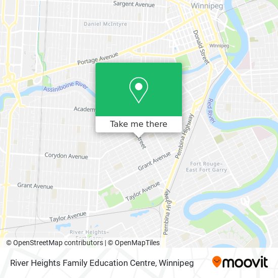 River Heights Family Education Centre plan