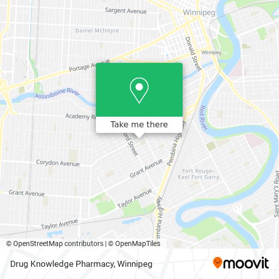 Drug Knowledge Pharmacy map