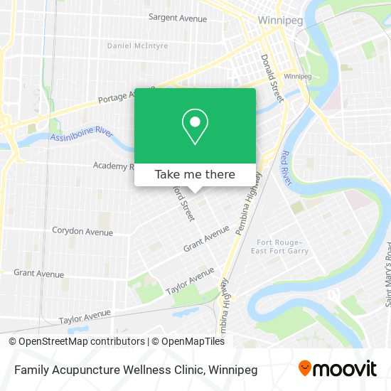 Family Acupuncture Wellness Clinic map