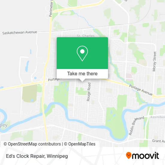 Ed's Clock Repair map
