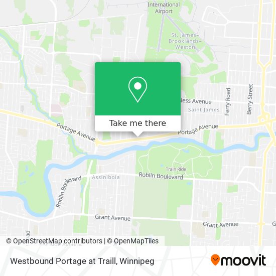 Westbound Portage at Traill plan