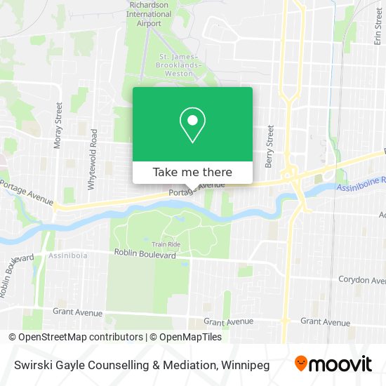 Swirski Gayle Counselling & Mediation map