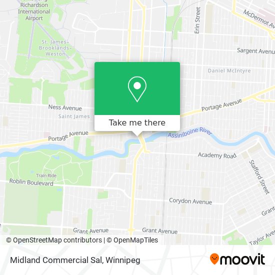 Midland Commercial Sal map