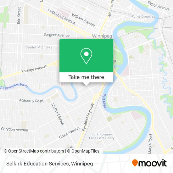 Selkirk Education Services map