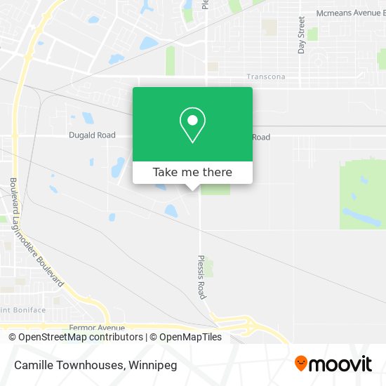 Camille Townhouses map
