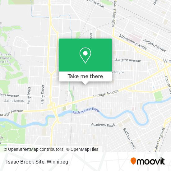 Isaac Brock Site map