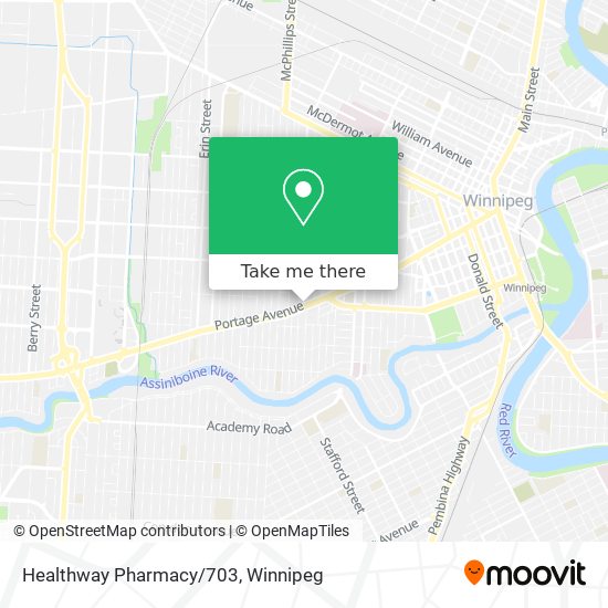 Healthway Pharmacy/703 map