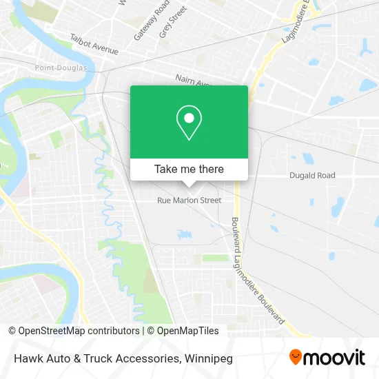 Hawk Auto & Truck Accessories map
