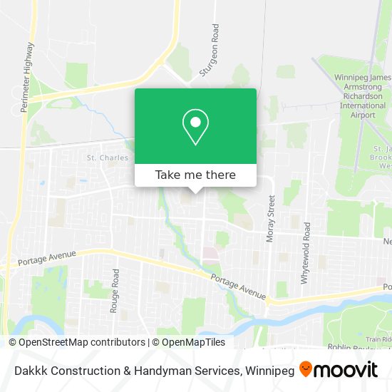 Dakkk Construction & Handyman Services map