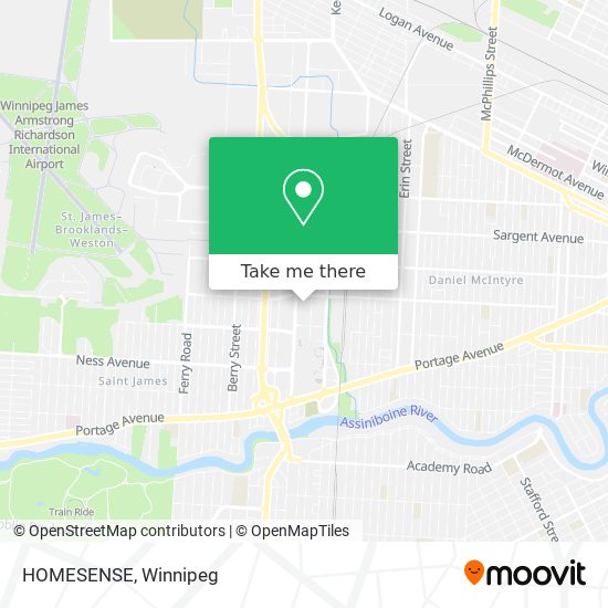 HOMESENSE map