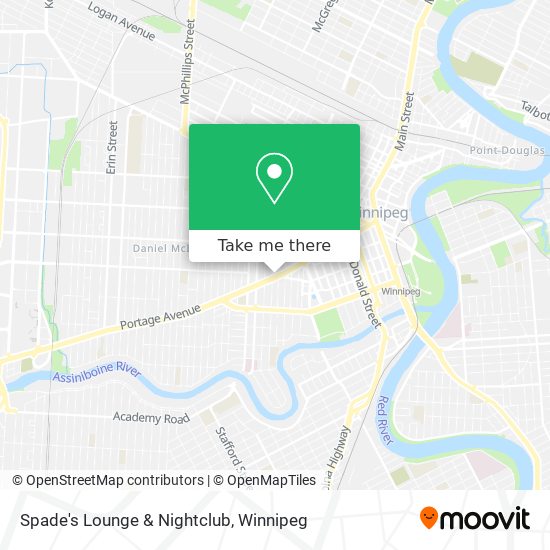 Spade's Lounge & Nightclub plan