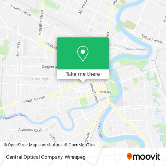 Central Optical Company map