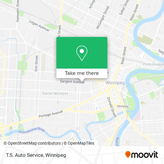 T.S. Auto Service map