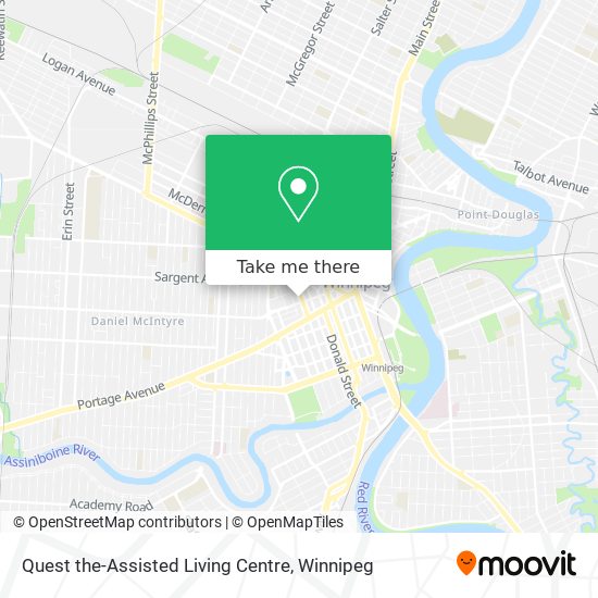 Quest the-Assisted Living Centre map