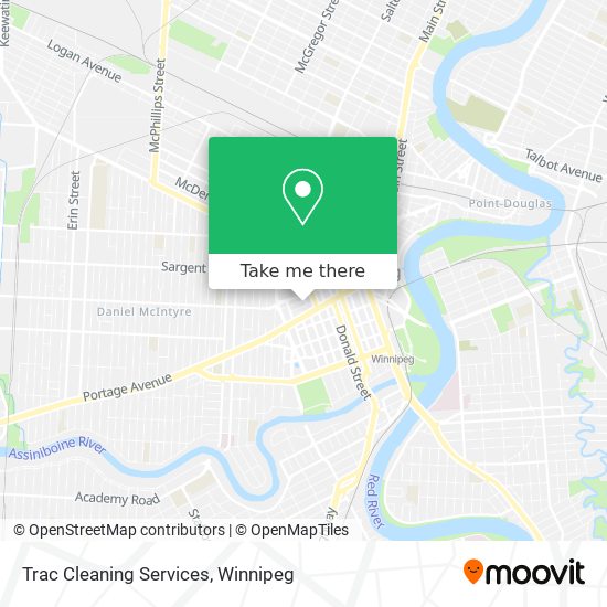 Trac Cleaning Services map