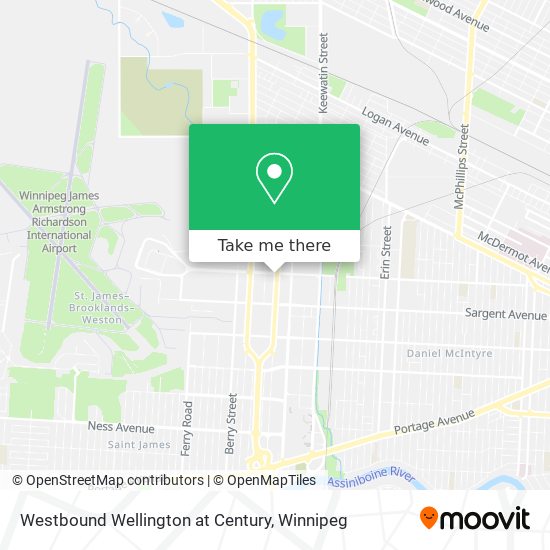 Westbound Wellington at Century plan