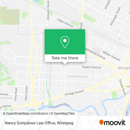 Nancy Gonçalves Law Office map