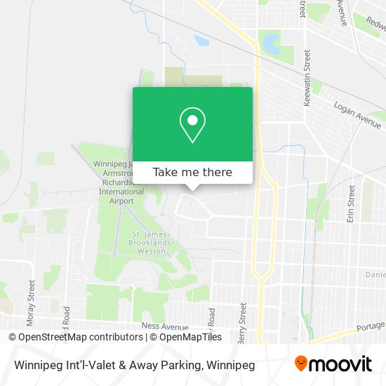 Winnipeg Int'l-Valet & Away Parking plan