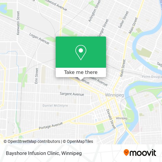 Bayshore Infusion Clinic map