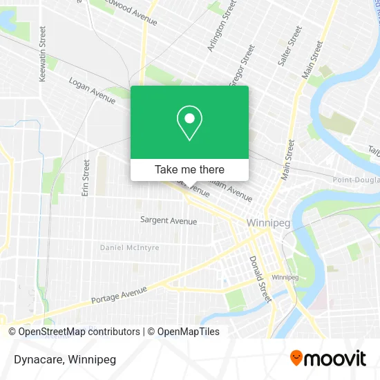 Dynacare map