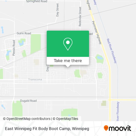 East Winnipeg Fit Body Boot Camp map