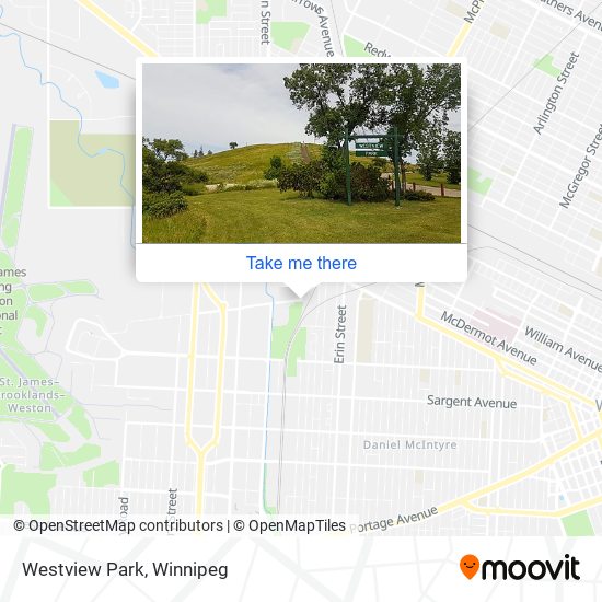 Westview Park map