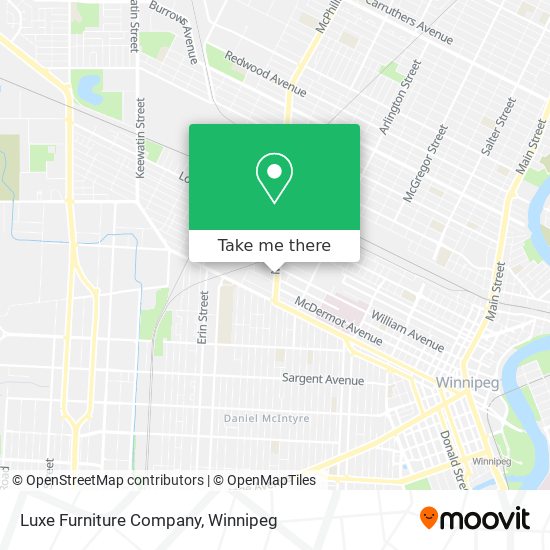 Luxe Furniture Company map