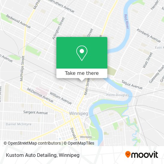 Kustom Auto Detailing map