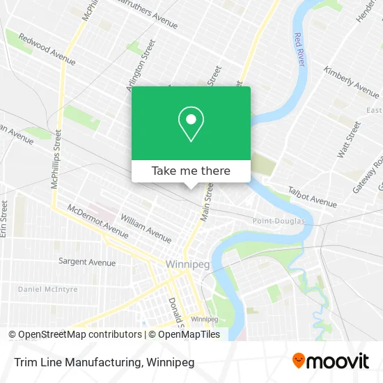 Trim Line Manufacturing map