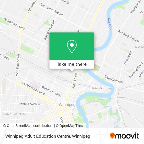 Winnipeg Adult Education Centre plan