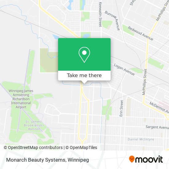 Monarch Beauty Systems map