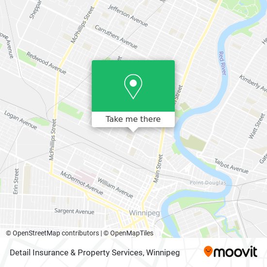Detail Insurance & Property Services map