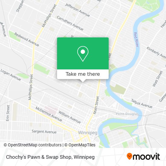 Chochy's Pawn & Swap Shop map