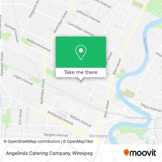 Angelina's Catering Company map