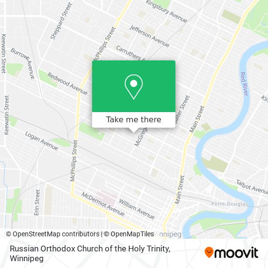 Russian Orthodox Church of the Holy Trinity map