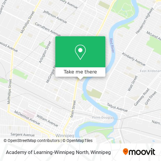 Academy of Learning-Winnipeg North plan