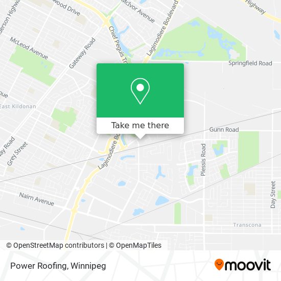 Power Roofing map