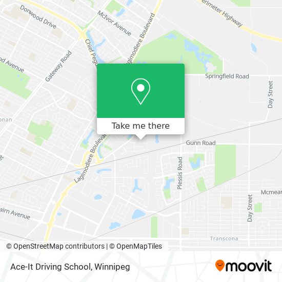 Ace-It Driving School map