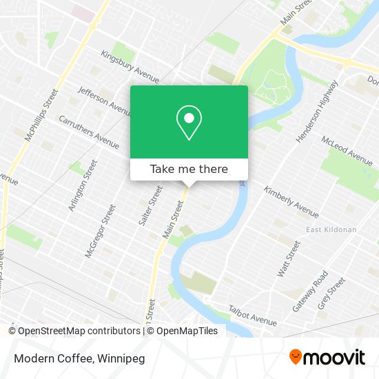 Modern Coffee map