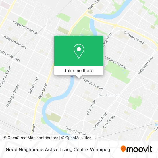 Good Neighbours Active Living Centre map