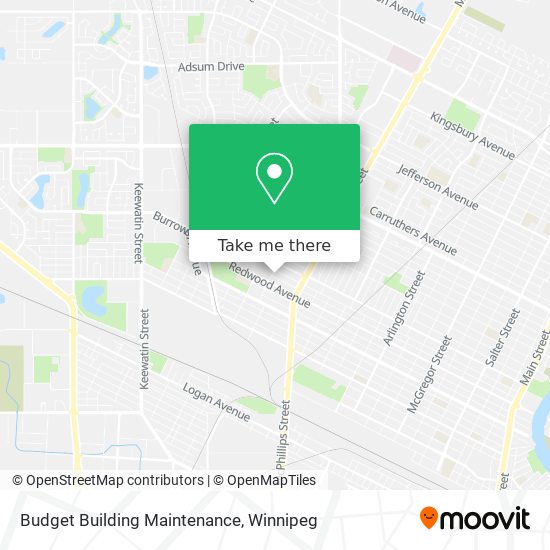 Budget Building Maintenance map