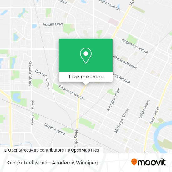 Kang's Taekwondo Academy map