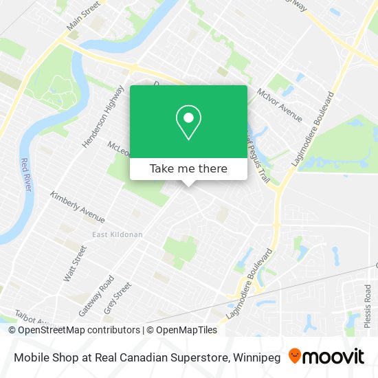 Mobile Shop at Real Canadian Superstore map