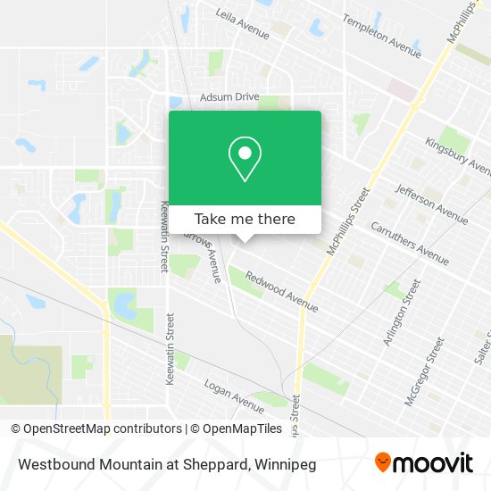 Westbound Mountain at Sheppard plan