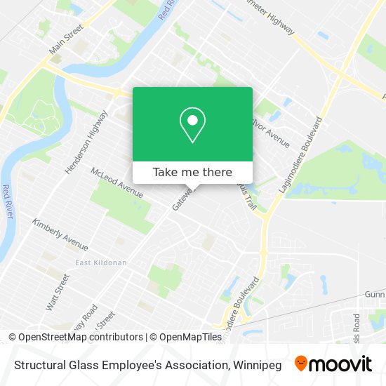 Structural Glass Employee's Association map