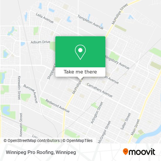 Winnipeg Pro Roofing plan