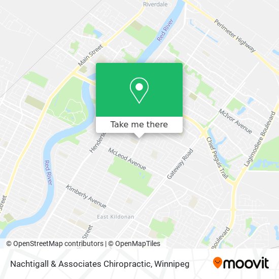 Nachtigall & Associates Chiropractic map