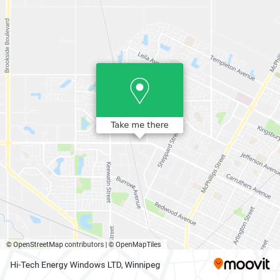 Hi-Tech Energy Windows LTD map