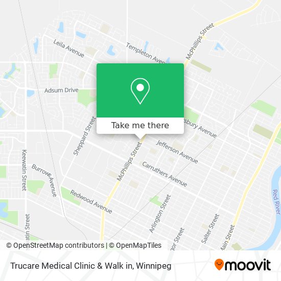 Trucare Medical Clinic & Walk in map