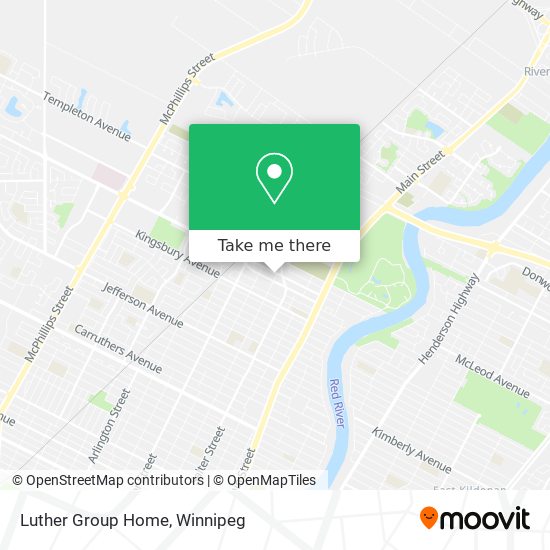 Luther Group Home map